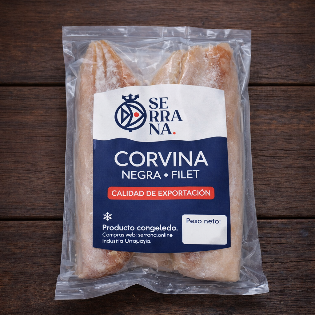 Filet de Corvina Negra Congelado